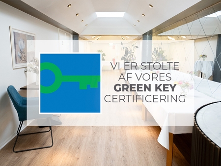 Hotel Medi er Green Key Certificeret (Turismens internationale miljømærke)